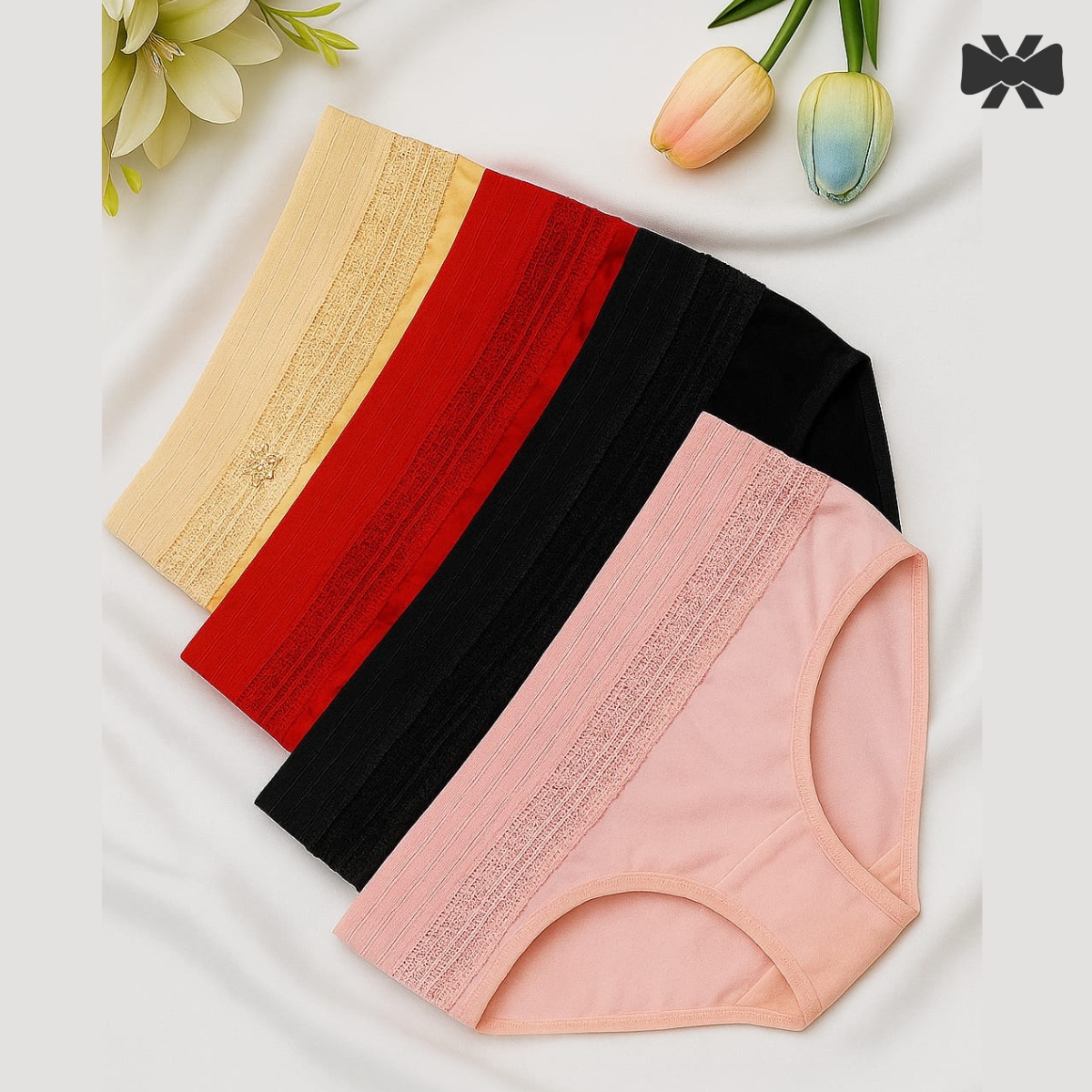 Save More! 4+1 Cotton Panty Deal for Women